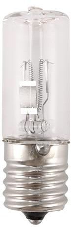 NIZEAMI UVC Lights Germicidal Lamp Bulb Ultraviolet DC 10V UV Light Tube Bulb E17 3W Disinfection Quartz Lamp