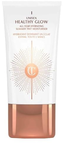 Charlotte Tilbury ORIGINAL | Unisex Healthy Glow Feuchtigkeitscreme mit leichter Farbe | 40 ml | by BELLA
