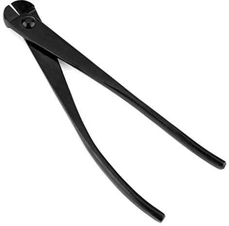 Professional Heavy Duty Manganese Steel Bonsai Wire Cutters High Precision Garden Branch Trimming Tools for Bonsai Training and Maintenance Black 210mm 8.27 Inch