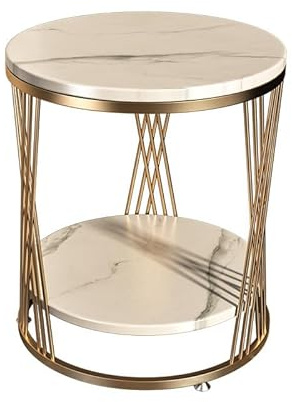 AERTSDFGT Nachttisch Sofatisch Kleine Wohnzimmer Schrank Nordic Sofa Kaffee Tisch Ecke Licht Luxus Sideboard Couch Beistelltisch