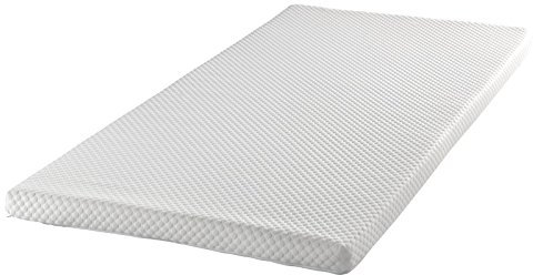Todocama Topper Viskoelastische Matratzenauflage 120x200cm weiß