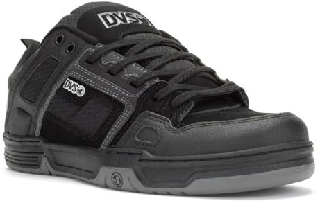 DVS Unisex Comanche Skateboardschuhe, Schwarz (Black Refl.Charcoal Nubuck 985), 43 EU