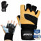 Netrox New Ventilated Weight Lifting Gloves with Built-In Wrist Wraps Full Palm Protection & Extra Grip Great for Pull Ups Cross Training Fitness WODs & Weightlifting Suits Men & Women (braun, XXL)