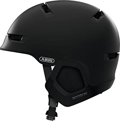 ABUS Unisex-Adult, Fahrradhelm, Schwarz (Velvet Black), M (54-58 cm)