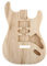 Almencla Gitarrenkorpus, Gitarren-Korpus aus Bergahornholz für ST E-Gitarren - Guitar body