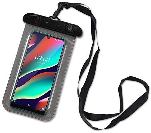 NAmobile Schutzhülle Wasserdicht kompatibel für Sony Xperia 1 10 VI 5 10 V Handy Tasche Hülle Wasser Case Wasserfest Cover, Farben:Schwarz