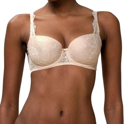 Triumph Womens Amourette Charm Whp02 Wired Padded Bra, Creamy Dream, 34C UK