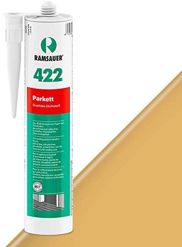 Ramsauer 422 Parkett Acryl - Fugendichtstoff für Holzböden (Eiche Hell)