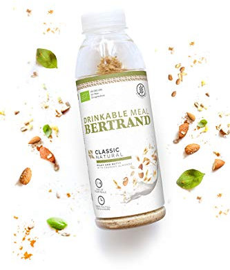BERTRAND BIO Bottles - classic natural - Trinkbare Mahlzeit - 12 x 125g