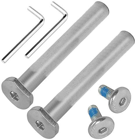 OTFAITP M8 40-76mm Innengewinde Innensechskant Schraube & Bolzen Sortimentssätze Kinder Roller Teile für 2-3-4-Rad Kick Scooter Reparatur Vorderrad Hinterradachsen Werkzeuge (73mm)