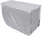 Couvercle De Climatiseur, Polyester Argenté Couvercle D'unité Climatisation Universel pour Standard Anti-poussière Anti-neige et Étanche Soleil 3 Tailles Choix Protection Extérie(94X40X73cm)