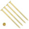 TERF High Performance Wood Screw 6.0 X 80mm Pozi Drive Flat Countersunk Double Head Screws 6.0 X 80mm For Hardest Hard Wood Fence Floorboard Hard and Softwood - Pack of 20, Zinc Yellow