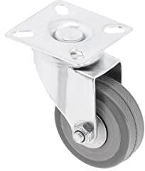 GTV Möbelrolle GREYROLL, 50 mm, grau, ohne Feststeller KM-GREYROLL-50MM-BH