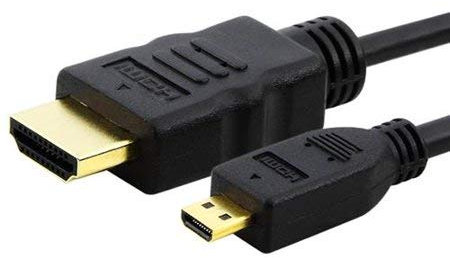 DragonTrading HDMI to MicroHDMI Cable Compatible With GoPro Hero,CanonEOS M50 M5 M6 M100 Panasonic LUMIXG7, G9,G80,GX8,GX80,GX800,G90,GH4R,FZ82,GF7,Sony Alpha a6400,a9,a7 III,a7R III,a7SII (3M)