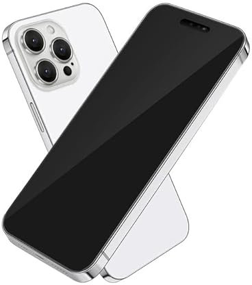 BORTAM Anzeige gefälschte Spielzeug Handy ohne Logo Nicht funktionierende Replik 1:1 Telefon für iPhone 14 Pro Dummies gefälschte Spielzeug Handy (14 Pro Silber Schwarzer Bildschirm)