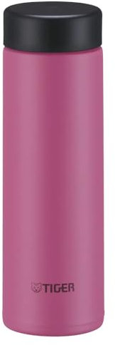 Bouteille isotherme Tiger MMP-W Tiny Easy-to-Carry, ultra légère, petites capacités, facile à laver, sans BPA, conservation froid 24h et chaud 12h, conçue au Japon (rose magnolia, 300 mL)