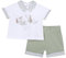 Chicco, Completo Neonato e Neonata, con Maglietta e Pantaloncini Eleganti, Ideale per Feste ed Eventi, Designed in Italy, Abbigliamento Neonato e Neonata 0-24 Mesi