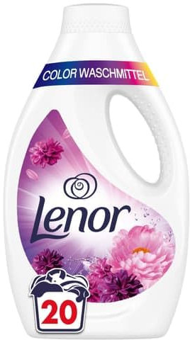 LENOR Color Flüssigwaschmittel Amethyst Blütentraum 20 Waschladungen (1 l)