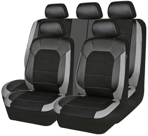 JCPDN Auto Sitzbezüge für Renault Captur II 2013-2019 2020 2021 2022 2023 2024,Vorne und Hinten Sitzbezügesets Allwetter Atmungsaktiv Wasserdichtes Verschleißfest Zubehör,E