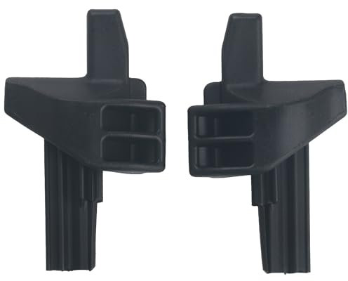 TOGOODS 2X Halterung Rollo Kofferraumabdeckungen Schwarz für Mer-cedes-Be-nz A-Klasse B-Klasse W169 W24 A16969302849051 A1696930284