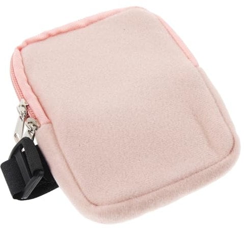 Parliky Portable Sports Water Bottle Carrier for Cup Collapsible Water Container Bag Canvas Zipper Pouch