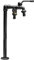 DJJYCTNM Colonne d'eau de Jardin À Double Sortie en Cuivre - Robinet Vertical D'extérieur Résistant au Froid et Au Gel, Robinet D'arrosage de Jardin(Black,42CM/17IN)