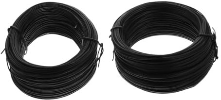 HEMOTON 2pièces Serre-câbles De Jardin Et Serre-tiges Flexibles Réutilisables pour Plantes Et Organisation De Câbles