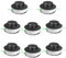 Dxyue Lot de 8 bobines de rechange pour Stihl Autocut 2-2 Fsa 56 Weed Eater - Bobine de fil de rechange pour Stihl C2-2, pour Stihl FSA 56