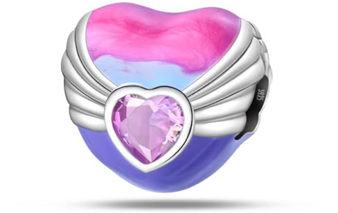 SBUTUXC Charms aus 925er Sterlingsilber für Armbänder und Halsketten, Reise-Weltraum-Anhänger, Perlen, Wellen, Fische, Sommer-Cocktail-Charms, Schmuck-Charm für Frauen