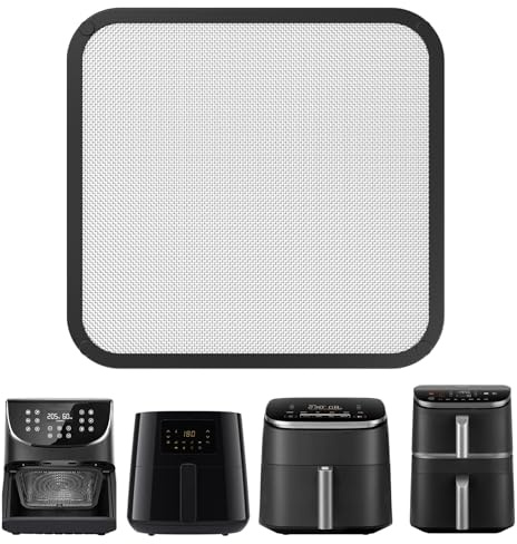 ZOCONE Edelstahl Spritzschutz Kompatibel mit Cosori Airfryer 5,5L/6,0L/6,2L Magnetisch Spritzschutz Heißluftfritteuse Fettspritzschutz Airfryer Zubehör Spritzschutzgitter Kompatibel mit Philips 6,2L