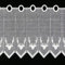 Häkelgardine Bistrogardine Spitze Hirsch weiß 26cm