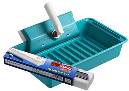 Speed-Cleaner® 3 in 1 Fensterwischer (Modell Profi, 25 cm Breite) mit der 3 in 1 Technologie reinigen - trocknen - polieren in einem Arbeitsgang