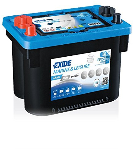 Exide EP450 AMG Car Battery 2 Years Warranty 50Ah 750cca 12V Electrical