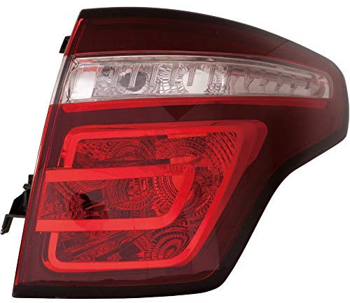 Rückleuchte Heckleuchte rechts rot dunkel PY21W P21/5W ohne Lampenträger für Model C4 Picasso I UD_