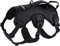 rabbitgoo Escape-Proof Dog Harness Large Dog with Handle, Anti-Pull Reflective Working Service Pets Vest, Breathable Pets Vest, Adjustable Lift Support Body Harness Training Outdoor, XL, Black