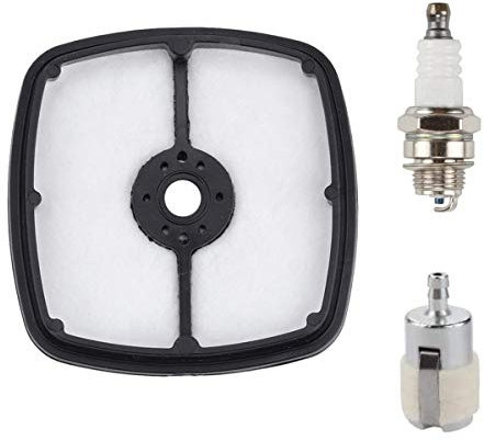 ZAMDOE Filtro Aria Filtro Carburante Candela per Echo SRM210 SRM225 ES210 GT200 GT225 HC150 HC225 PAS225 PAS265 PB250 PE225 SHC225 SRM265 90152Y