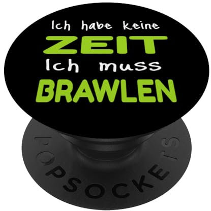 PopSockets Ich habe keine Zeit ich muss Brawlen - Brawl für Stars PopSockets mit austauschbarem PopGrip
