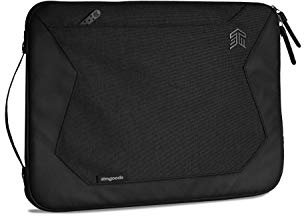 STM Myth stm-114-184M-05 Laptop-Hülle mit abnehmbarem Riemen, für 13 Zoll (33 cm) Laptops, mit Fleecefutter, Schwarz