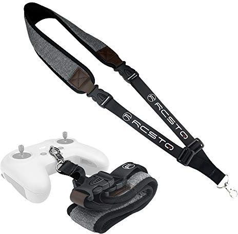 MotuTech Umhängeband, verstellbar, für DJI FPV Radiocammande, 2 Fernbedienungen, breiter Umhängeband, Halsband, Zubehör, Halsband (dick)