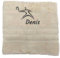 Tennis Personalisiertes Handtuch mit Namen Schön gestickter Sport Name Handbadetuch 100% Baumwollhandtuch Sportliche Motive Personalized Custom Towel with Name (100 x 50 cm, Tennis)