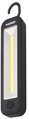 MAURER Linterna LED Profesional A Pilas (4 AA) 260 Lumenes 3 Watt. Con Iman y Colgador