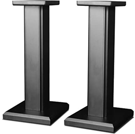 A Pair Bookshelf Speaker Stands, 23.6 Height Speaker Floor Stands for TV Home Theatre 3D Surround Sound Support