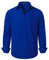 PARKLEES Chemise habillée à manches longues pour homme - Coupe classique - Sans plis - Style décontracté - Avec poche, bleu marine, XL
