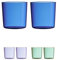 Design Letters Bicchiere Bambino Set di 2| Tazze Colazione per Bambini | Tritan Bicchiere Neonato 6 Mesi | Sippy Cup Senza BPA e BPS | Bicchiere Acqua Lavabile in lavastoviglie | Tazza Bambini, 215 Ml
