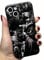 Caqvkcs Schutzhülle für iPhone 13 6,1 Zoll, Scream, Horror-Film, Anime, modisch, Cooles Totenkopf-Skelett-Geistergesicht, für Damen, Herren, Jungen, Mädchen, niedlich, weiches TPU-Silikon, stoßfeste