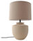 Lindby Tischlampe Thalassia in Creme aus Keramik (1 flammig, E27) - Tischleuchte Schreibtischlampe Nachttischlampe Flurleuchte