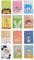 CHUANGOU Pack of 36 Mini Notebooks, Cute Cartoon Animal Mini Notebooks, Inspirational Pocket Notepads, Easy to Carry