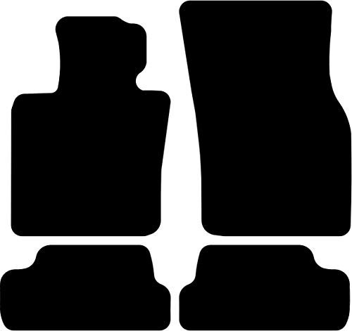 Kovvar Duogrip Gummimatten passend für Mini Cabrio F57 2016-2024 Passend zur Ausführung: Cabrio