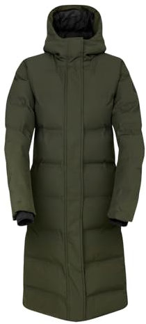 Dare2b Women's Jacket Damen‑ Wander gepolstert Jacke, Dunkles kaki, 40