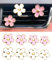 Flaconi Auto Zubehör,8 Stück Gänseblümchen Blume Auto Lufterfrischer Clip,Auto Deko,Auto Zubehör Deko,Auto Zubehör Innenraum Frauen,Air Outlet Lüfterfrischer Vent Clips,Deko Innen Für Auto